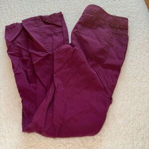 Kids Maroon Pants